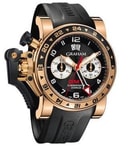 Pre-Owned Graham Chronofighter Oversize GMT - Gold Watch